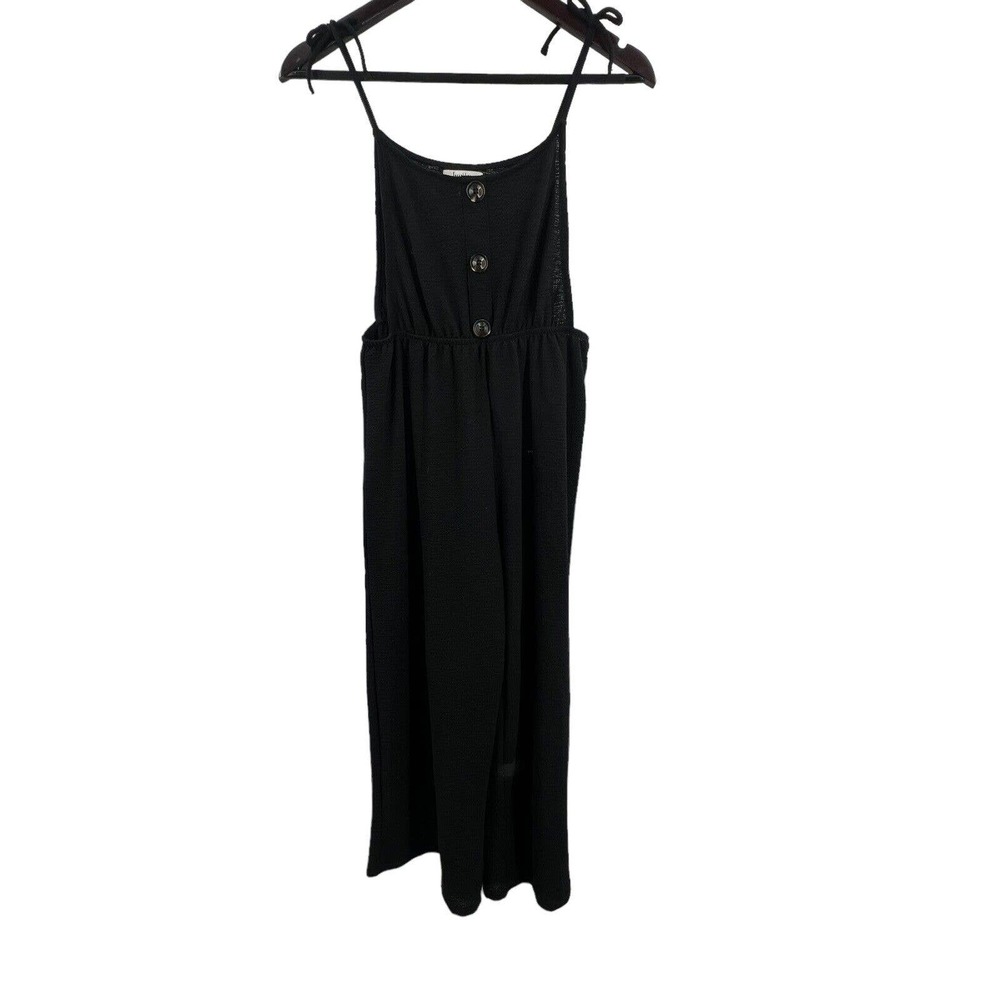 Speechless Kids Black‎ Sleeveless Jumpsuit Large New